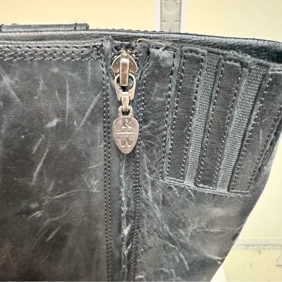 Red Wing Bixby 4323 Black Leather Knee-High Boots size 8 women’s - Picture 3 of 11